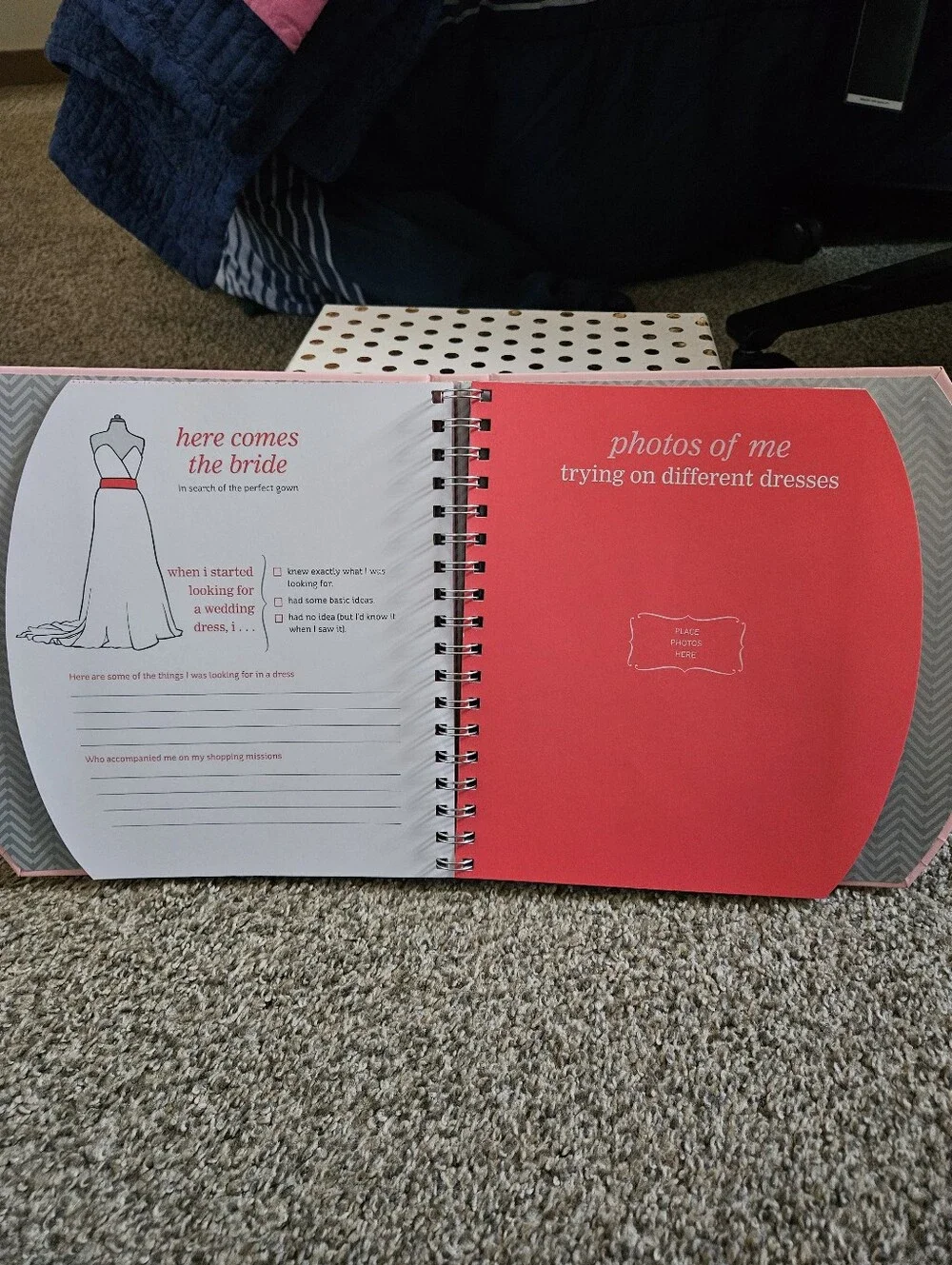 🔥NEW/UNUSED🔥 Bride To Be Scrapbook/Journal